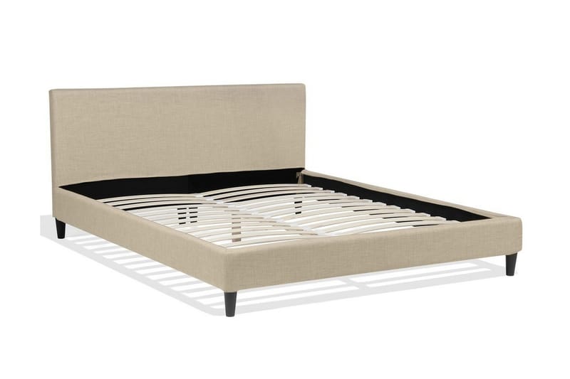 Parivuode Fitou 160x200 cm - Beige - Huonekalut - Sänky - Runkopatjasängyt