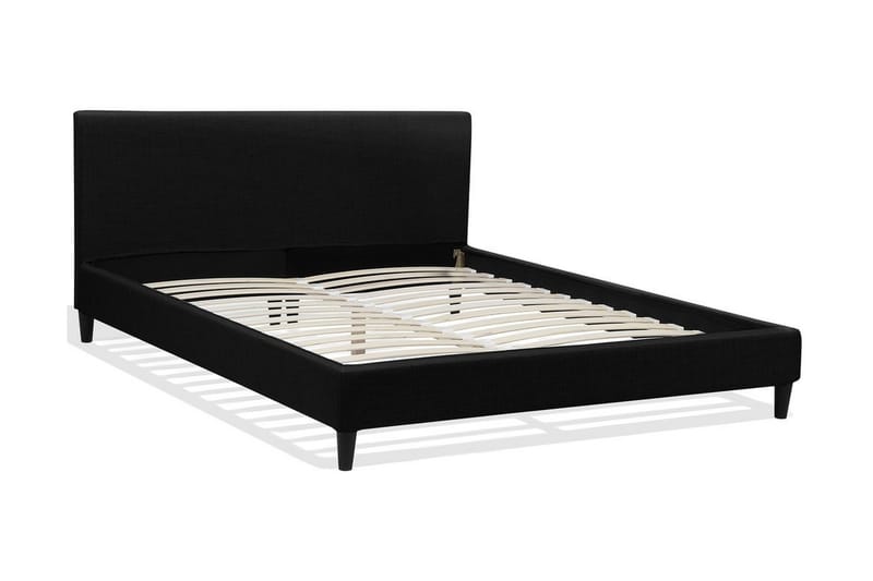 Parivuode Fitou 160x200 cm - Musta - Huonekalut - Sänky - Runkopatjasängyt