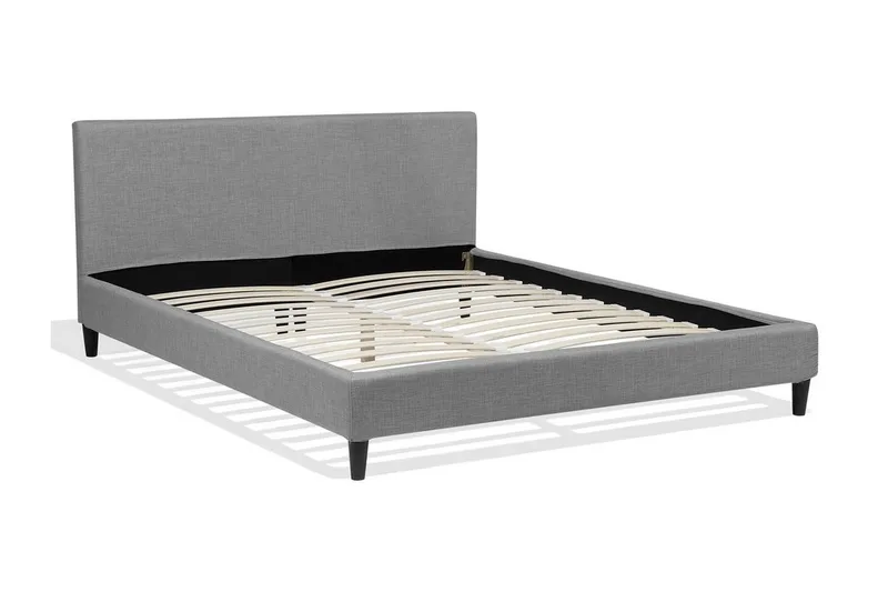 Parivuode Fitou 180x200 cm - Harmaa - Huonekalut - Sänky - Runkopatjasängyt