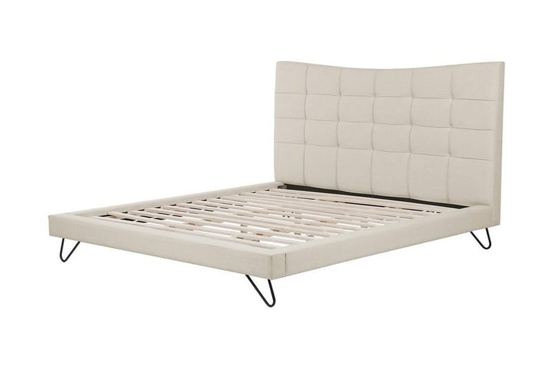Parivuode Lannion 180x200 cm - Beige - Huonekalut - Sänky - Runkopatjasängyt