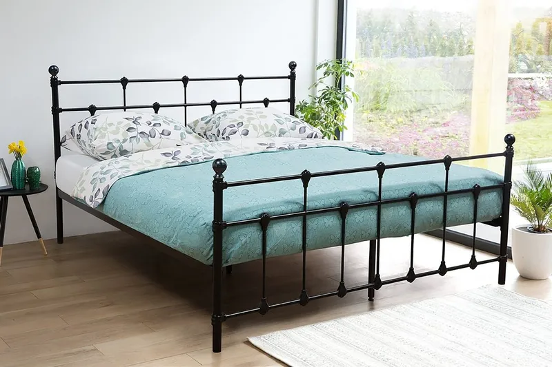 Parivuode Lynx 160x200 cm - Musta - Huonekalut - Sänky - Runkopatjasängyt