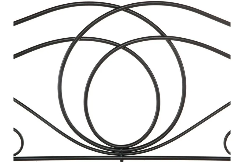 Parivuode Lyra 160x200 cm - Musta - Huonekalut - Sänky - Runkopatjasängyt