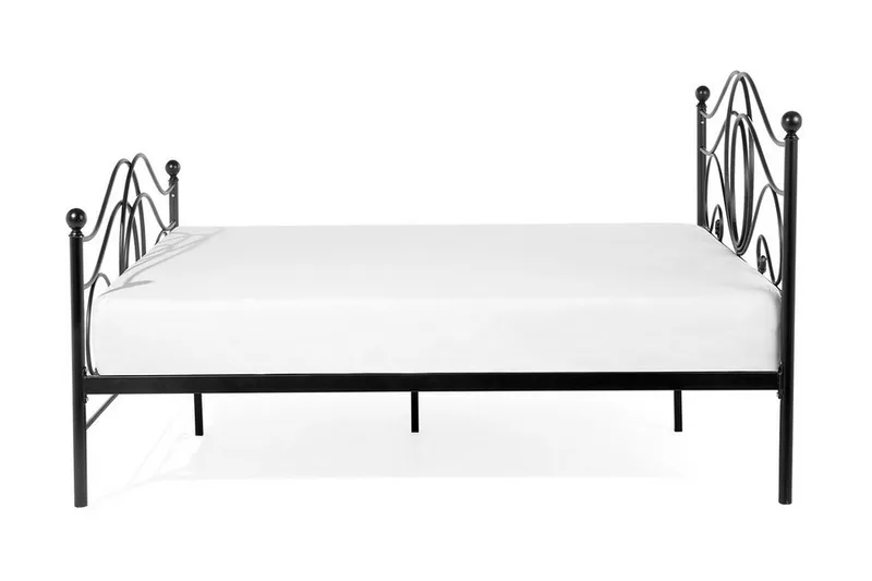 Parivuode Lyra 160x200 cm - Musta - Huonekalut - Sänky - Runkopatjasängyt