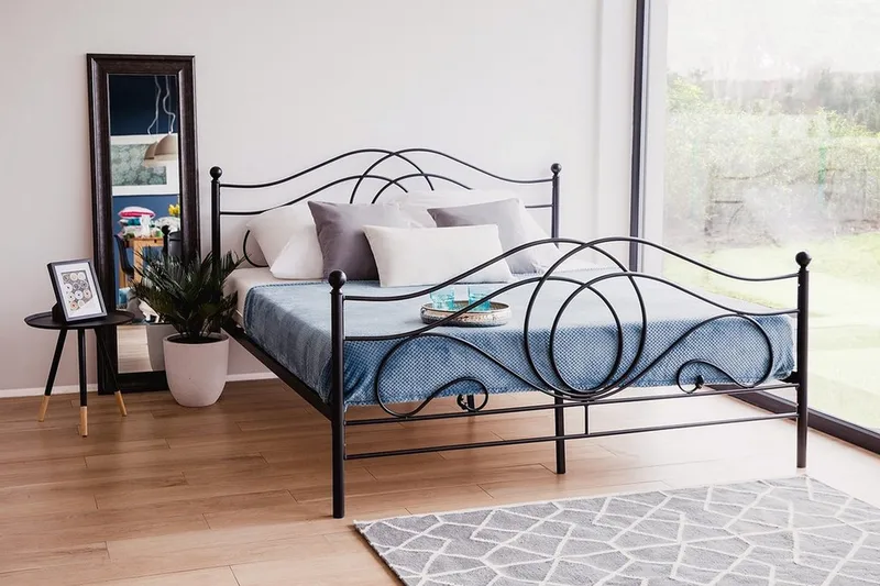 Parivuode Lyra 160x200 cm, Musta