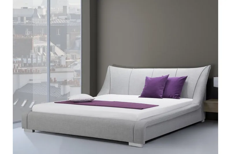 Parivuode Nantes 160x200 cm, Harmaa