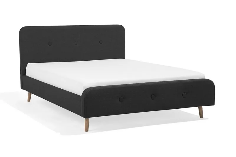 Parivuode Rennes 140x200 cm - Harmaa - Huonekalut - Sänky - Runkopatjasängyt