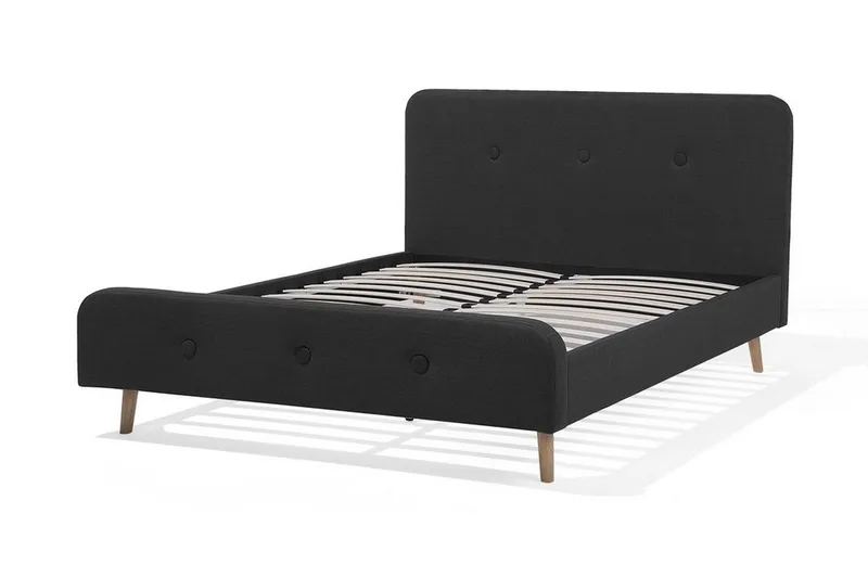 Parivuode Rennes 140x200 cm - Harmaa - Huonekalut - Sänky - Runkopatjasängyt