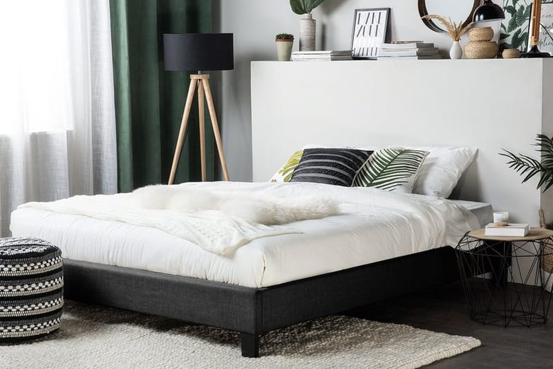 Parivuode Roanne 160x200 cm, Harmaa