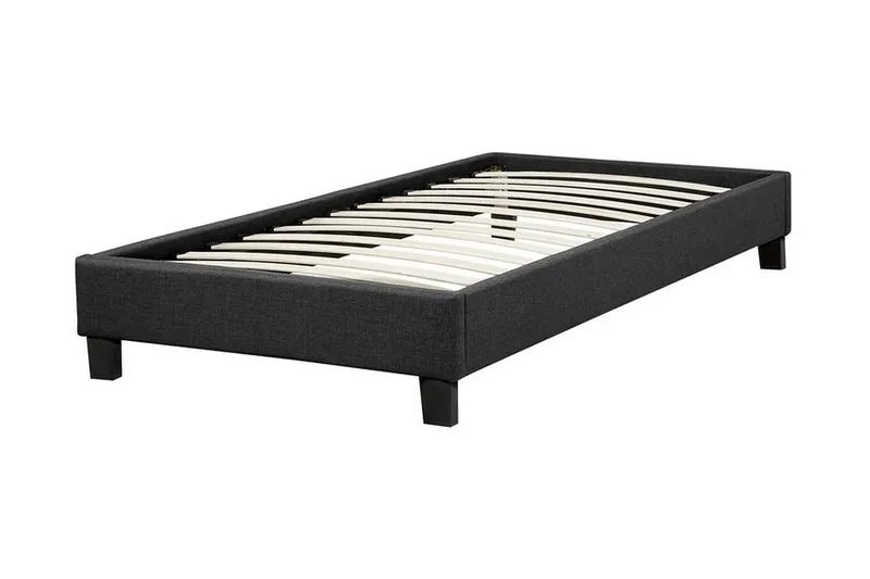 Parivuode Roanne 90x200 cm - Harmaa - Huonekalut - Sänky - Sänkykehikot & sängynrungot