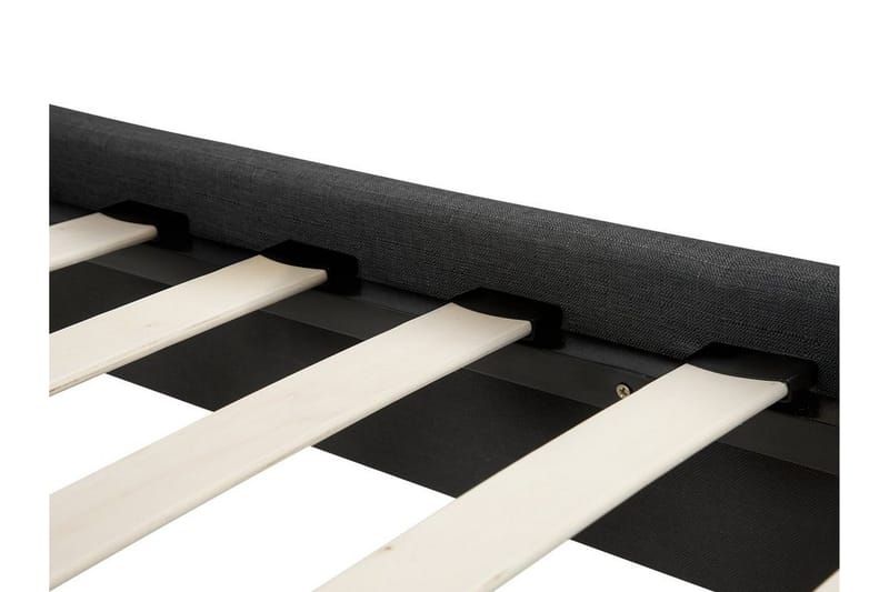 Parivuode Roanne 90x200 cm - Harmaa - Huonekalut - Sänky - Sänkykehikot & sängynrungot