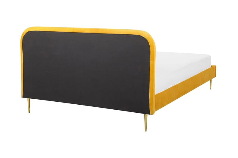 Parivuode Villeuif 180x200 cm - Keltainen - Huonekalut - Sänky - Runkopatjasängyt