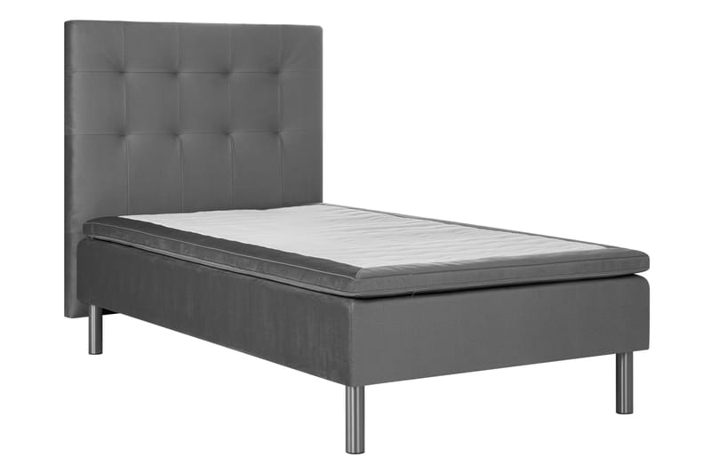 Pigge Extra Sänkypaketti Runkosänky 90x200 - Harmaa - Huonekalut - Sänky - Yhden hengen sängyt