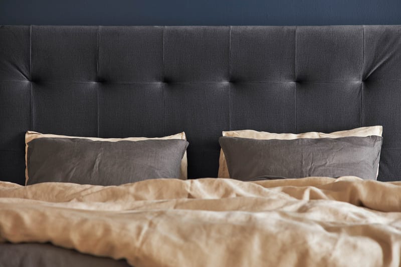 Pigge Extra Sänkypaketti Runkosänky 90x200 - Tummanharmaa - Huonekalut - Sänky - Yhden hengen sängyt