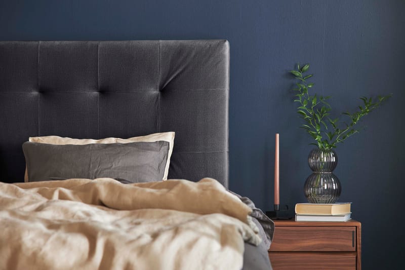 Pigge Extra Sänkypaketti Runkosänky 90x200 - Tummanharmaa - Huonekalut - Sänky - Yhden hengen sängyt