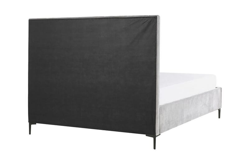 Runkosänky Barbonne 160x200 cm säilytystila - Sametti/Harmaa - Huonekalut - Sänky - Runkopatjasängyt