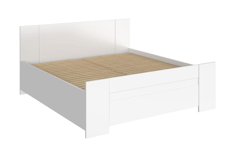 Runkosänky Barriga - Valkoinen - Huonekalut - Sänky - Runkopatjasängyt