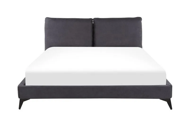 Runkosänky Bellamina 180x200cm, Sametti / tummanharmaa