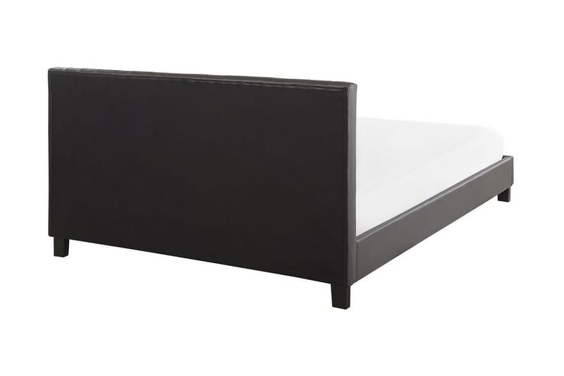 Runkosänky Croutelle 180x200cm - Keinonahka/harmaa - Huonekalut - Sänky - Runkopatjasängyt