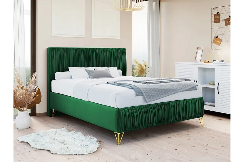 Runkosänky Gortin 120x200 cm - Huonekalut - Sänky - Runkopatjasängyt