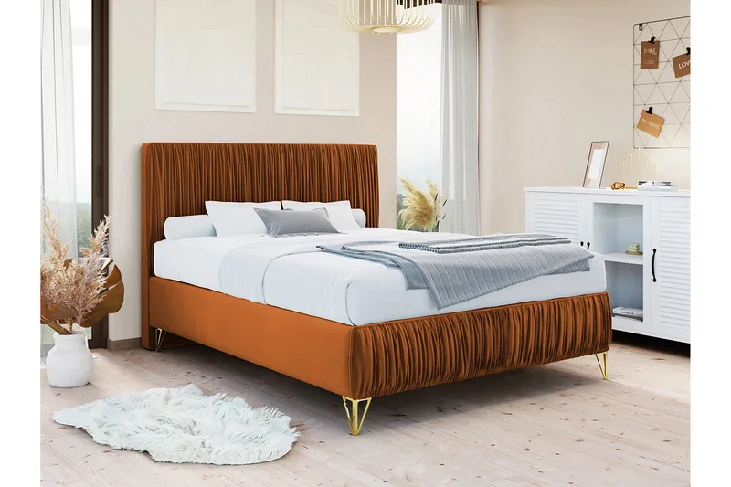 Runkosänky Gortin 120x200 cm - Huonekalut - Sänky - Runkopatjasängyt