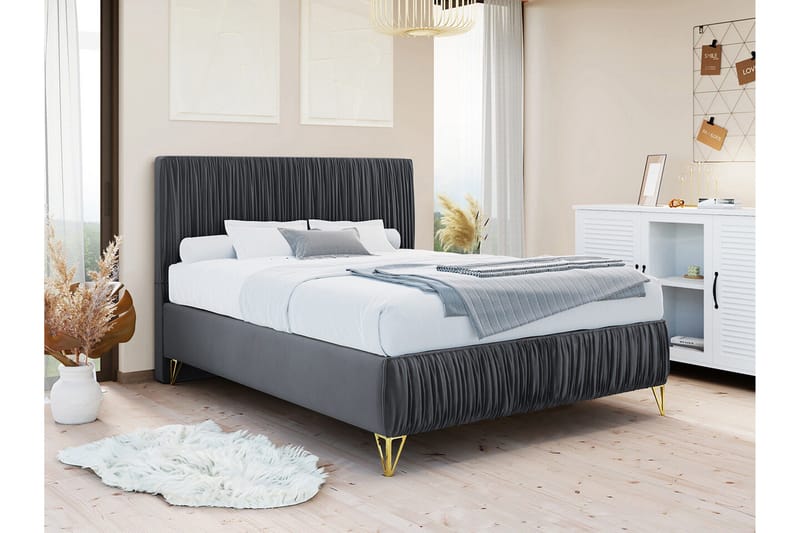 Runkosänky Gortin 140x200 cm - Huonekalut - Sänky - Runkopatjasängyt