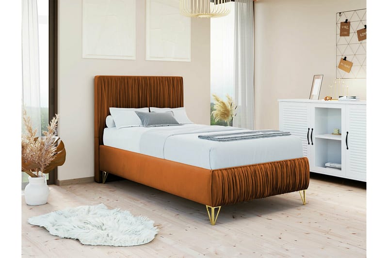 Runkosänky Gortin 90x200 cm - Huonekalut - Sänky - Runkopatjasängyt