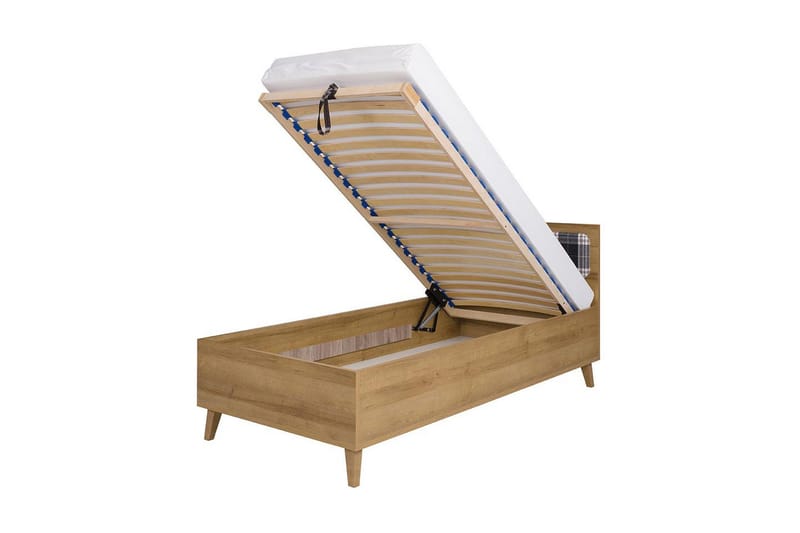 Runkosänky Lyseme 90x200 - Puu - Huonekalut - Sänky - Runkopatjasängyt