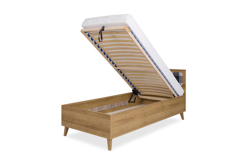 Runkosänky Lyseme 90x200 - Puu - Huonekalut - Sänky - Runkopatjasängyt