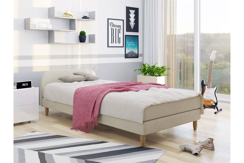 Runkosänky Midfeld 120x200 cm - Huonekalut - Sänky - Runkopatjasängyt