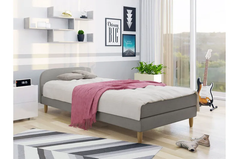 Runkosänky Midfeld 120x200 cm - Huonekalut - Sänky - Runkopatjasängyt