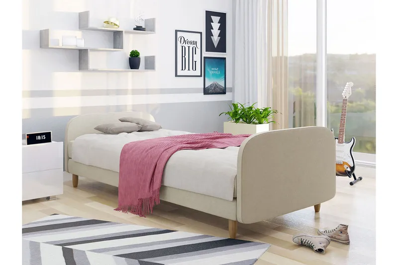 Runkosänky Midfeld 90x200 cm - Huonekalut - Sänky - Runkopatjasängyt