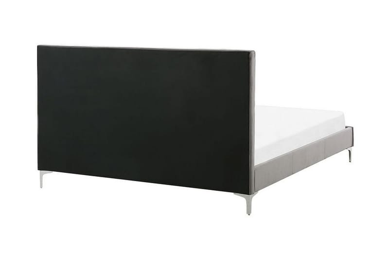 Runkosänky Murette 140x200 cm - Sametti/Harmaa - Huonekalut - Sänky - Runkopatjasängyt