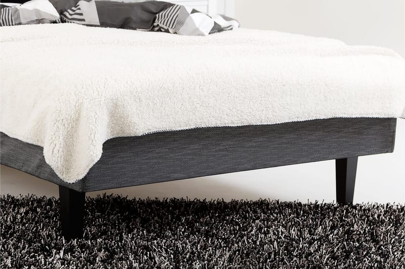 Runkosänky Peak 120x200 cm - Harmaa/Tammi - Huonekalut - Sänky - Yhden hengen sängyt