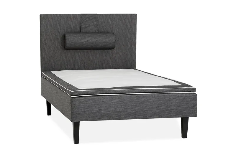 Runkosänky Peak 120x200 cm, Harmaa/Pähkinä