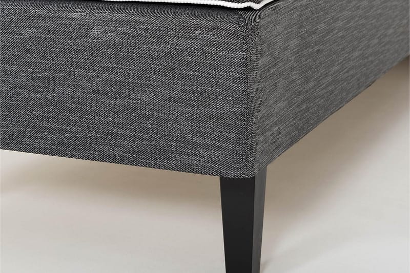 Runkosänky Peak 120x200 cm - Harmaa/Tammi - Huonekalut - Sänky - Yhden hengen sängyt