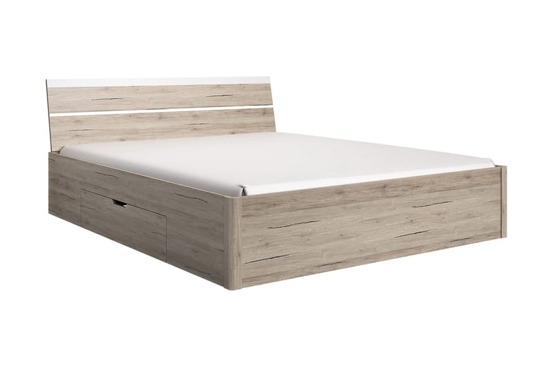 Sängynrunko Urbina, Puu/Valkoinen