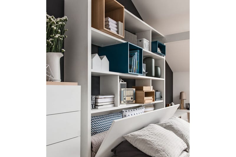 Sänky 4You 160x200 cm Valkoinen - VOX - Huonekalut - Sänky - Runkopatjasängyt