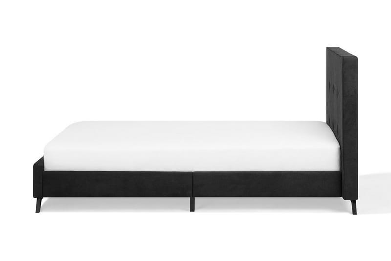Sänky Almodovar 90x200 cm - Musta - Huonekalut - Sänky - Runkopatjasängyt