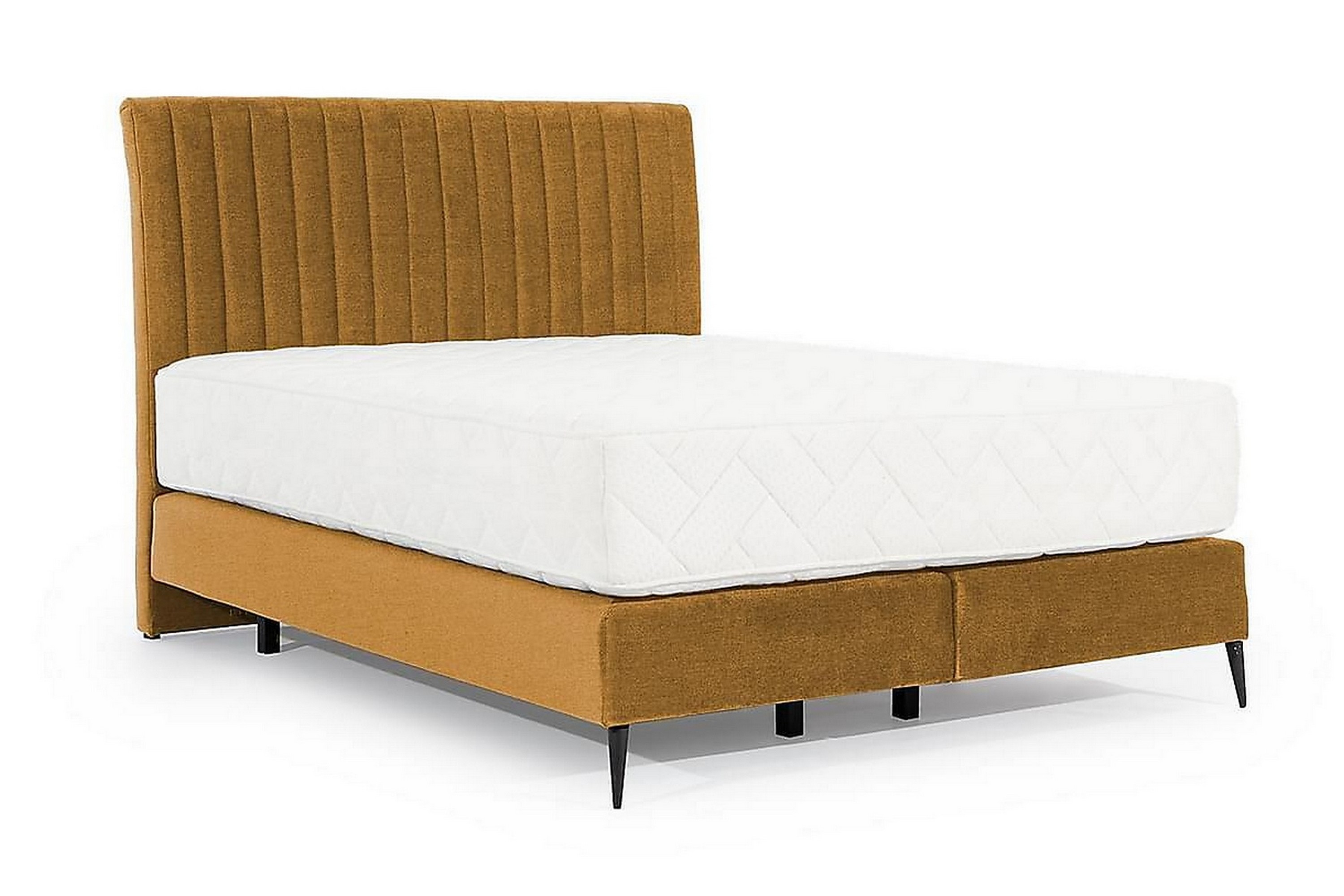 Sänkypaketti Runkosänky Kazusa 160x200 cm - Keltainen