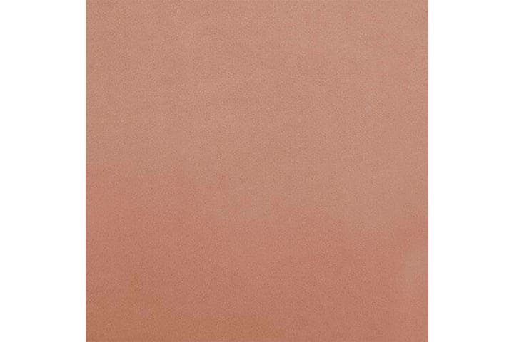 Runkosänky Gortin 160x200 cm - Vaaleanpunainen - Runkopatjasängyt