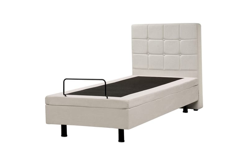 Säädettävä sänky Duke - Beige, 80x200 cm - Huonekalut - Sänky - Sänkykehikot & sängynrungot