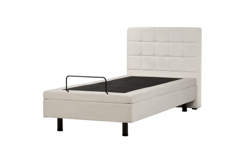 Säädettävä sänky Duke - Beige, 90x200 cm - Huonekalut - Sänky - Sänkykehikot & sängynrungot