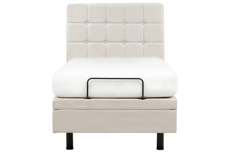 Säädettävä s�änky Duke - Beige, 90x200 cm - Huonekalut - Sänky - Sänkykehikot & sängynrungot