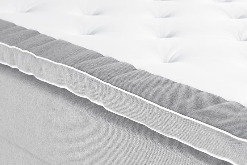 Säilytyssänky Alessia LED-valaistuksella 160x200 cm - Harmaa - Huonekalut - Sänky - Sänkypaketti