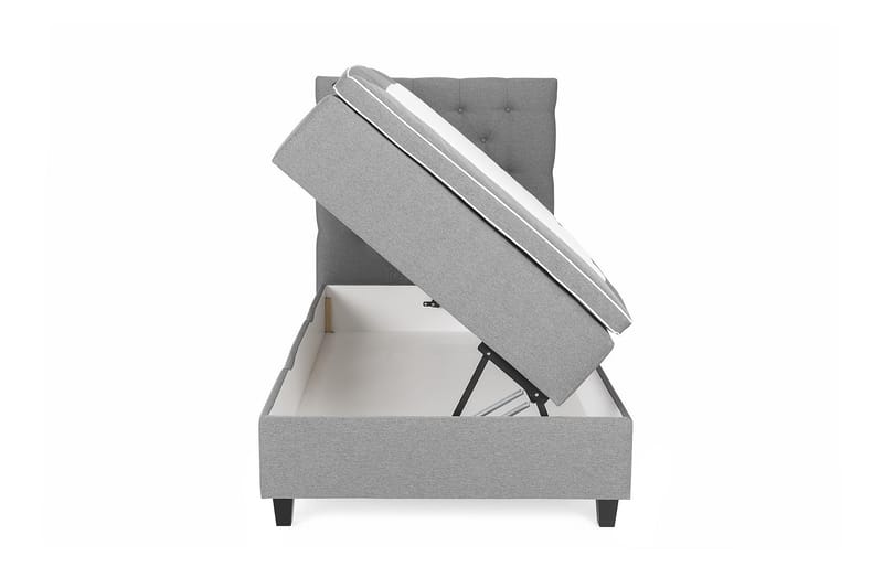 Säilytyssänky Boxford 105x200 - Vaaleanharmaa - Huonekalut - Sänky - Runkopatjasängyt