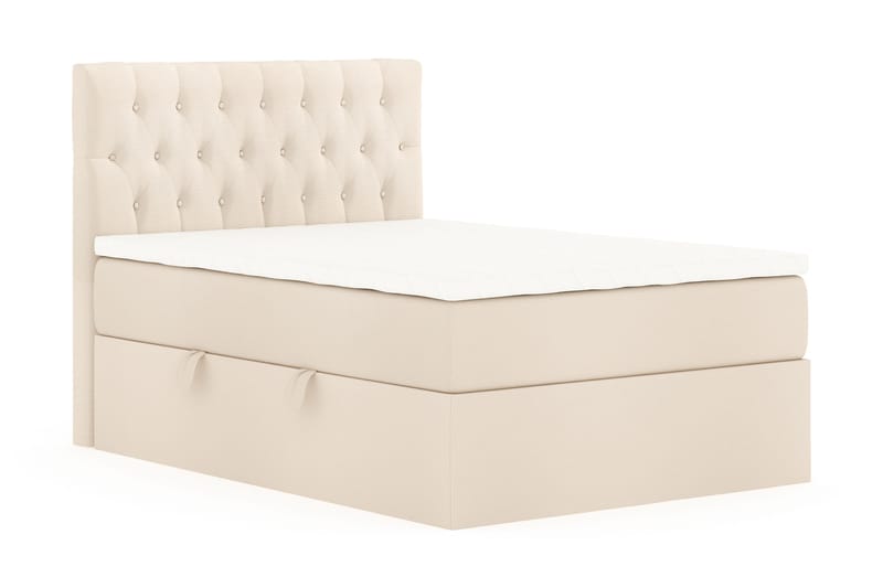 Säilytyssänky Boxy 140x200 cm Beige - Huonekalut - Sänky - Runkopatjasängyt