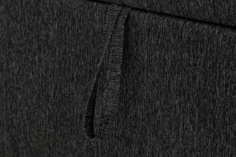 Säilytyssänky Boxy 160x200 cm Musta/Harmaa - Huonekalut - Sänky - Sängyt säilytystilalla