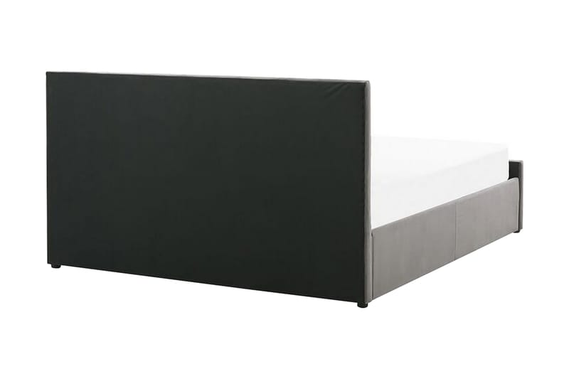 Säilytyssänky Cabariot 160x200 cm - Sametti/Harmaa - Huonekalut - Sänky - Sänkykehikot & sängynrungot