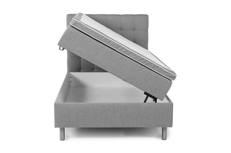 Säilytyssänky Suset 140x200 - Vaaleanharmaa - Huonekalut - Sänky - Sängyt säilytystilalla