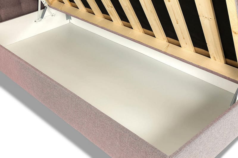 Säilytyssänky Suset 140x200 - Vaaleanpunainen - Huonekalut - Sänky - Sänkypaketti